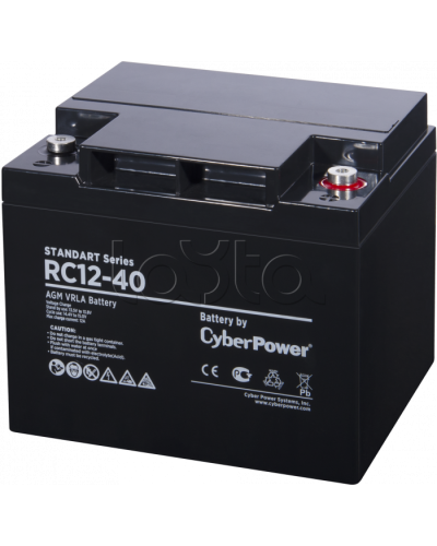 Аккумуляторная батарея CyberPower RC 12-40 в Тюмени Электротехническое оборудование Pintop.ru