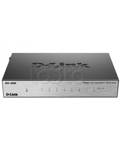 Коммутатор D-Link DES-1008D/L2B в Тюмени Коммутаторы Pintop.ru