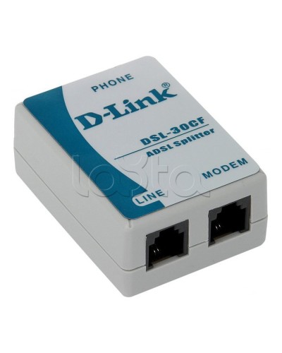 Сплиттер ADSL D-Link DSL-30CF/RS в Тюмени Маршрутизаторы, Роутеры и Точки Доступа Pintop.ru