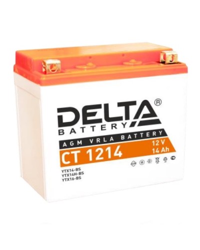 Аккумулятор АКБ 12 - 14 Delta CT 1214 в Тюмени Электротехническое оборудование Pintop.ru