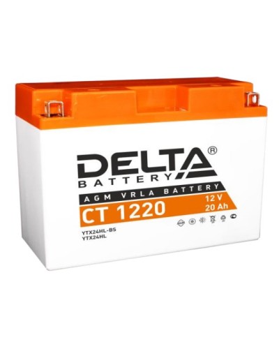 Аккумулятор АКБ 12 - 20 Delta CT 1220 в Тюмени Электротехническое оборудование Pintop.ru