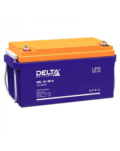 Аккумуляторная батарея 12 - 80 Delta HRL12-80 X в Тюмени Электротехническое оборудование Pintop.ru