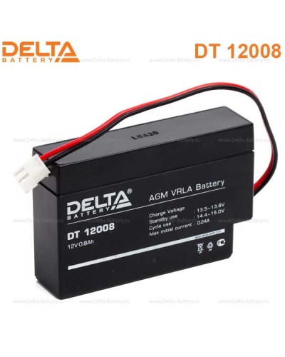 Аккумулятор свинцово-кислотный Delta DT 12008 Т13 в Тюмени Электротехническое оборудование Pintop.ru