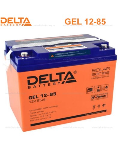Аккумулятор свинцово-кислотный Delta GEL 12-85 в Тюмени Электротехническое оборудование Pintop.ru