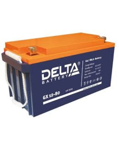 Аккумулятор свинцово-кислотный Delta GX 12-80 в Тюмени Электротехническое оборудование Pintop.ru