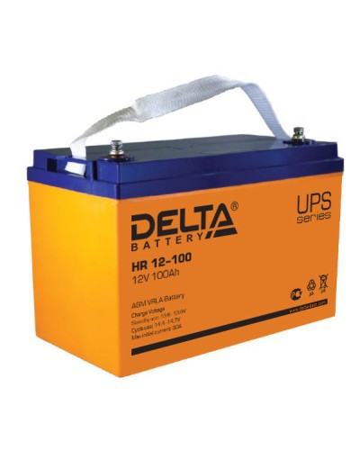 Аккумулятор свинцово-кислотный Delta HR12-100 в Тюмени Электротехническое оборудование Pintop.ru