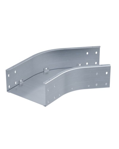 Угол горизонтальный 45 градусов 80х80, 2,0 мм, горячий цинк DKC SCH808KHDZ в Тюмени Аксессуары для лотков Pintop.ru