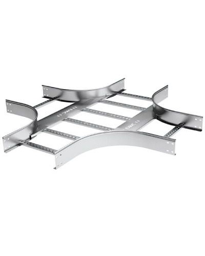 Х-ответвитель 50х300 R-300 DKC (LX5303K) в Тюмени Аксессуары для лотков Pintop.ru