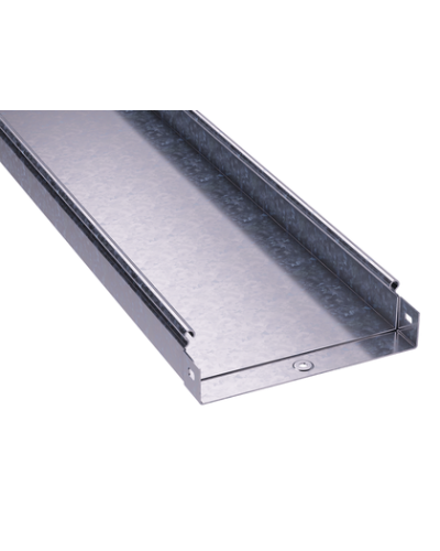 Лоток 50х50 L3000 толщ.1,5 мм, горячеоцинкованный DKC 3502015HDZ в Тюмени Кабельные лотки Pintop.ru