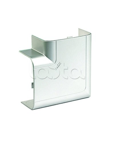 Угол плоский 110х50 мм, цвет серый металлик DKC 01003G в Тюмени Аксессуары для лотков Pintop.ru