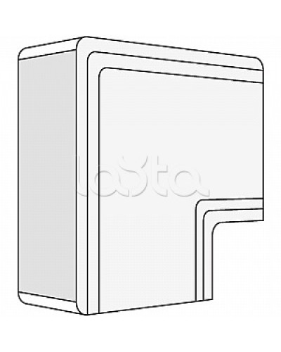 Угол плоский 150x60 NPAN DKC 01747 в Тюмени Аксессуары для кабель-канала Pintop.ru