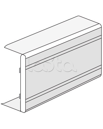 Тройник/отвод NTAN 80x40 мм DKC 01756 в Тюмени Аксессуары для кабель-канала Pintop.ru