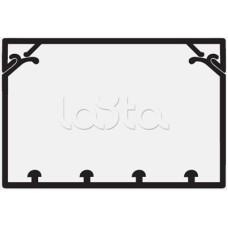 Короб с крышкой с направляющими для установки разделителей ТА-GN 120x80 мм DKC 01791