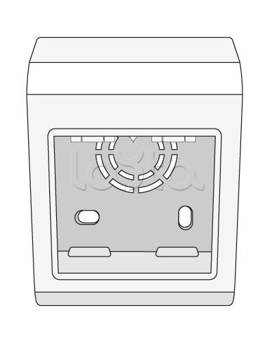 Коробка монтажная под 2 модуля BRAVA DKC 10034 в Тюмени Распределительные коробки Pintop.ru