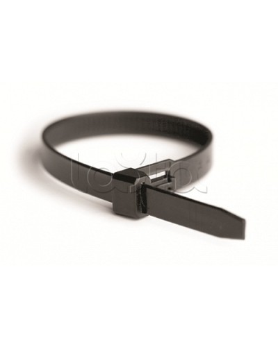 Хомут P6.6 многоразовый, черный, 7,5x200 DKC 25350 в Тюмени Стяжки-хомуты Pintop.ru