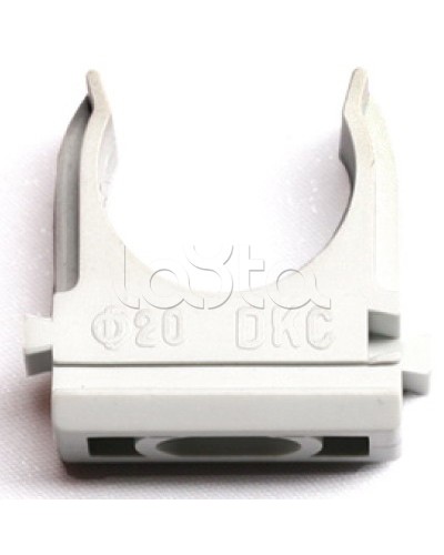 Держатель с защелкой, д.20 мм DKC 51020 в Тюмени Держатели, клипсы, скобы Pintop.ru
