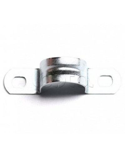 Держатель оцинкованный двусторонний д.63мм 53362ДКС в Тюмени Держатели, клипсы, скобы Pintop.ru