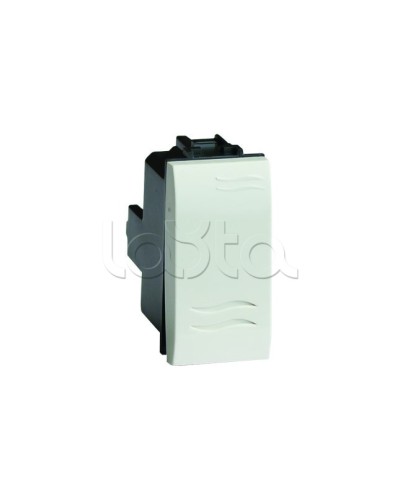 Выключатель, белый, 1мод. DKC (76001B) в Тюмени Аксессуары для кабель-канала Pintop.ru