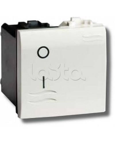 Выключатель двухполюсный белый 2 мод в Тюмени Аксессуары для стоек и шкафов Pintop.ru