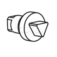 Металлический ключ треугольного профиля 8мм DKC R5CE236