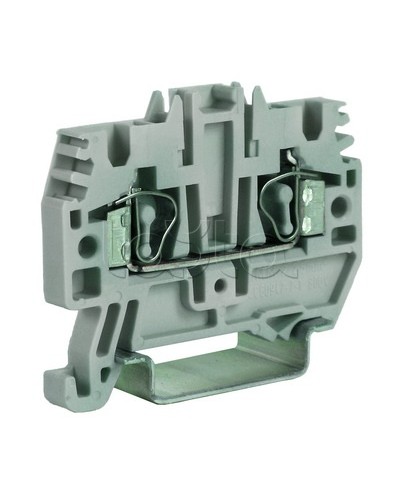 Зажим серый 6 кв.мм DKC ZHM320GR в Тюмени Держатели, клипсы, скобы Pintop.ru