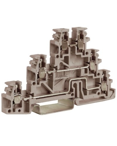 Зажим синий 2,5 кв.мм DKC ZTL300 в Тюмени Крепежные изделия Pintop.ru