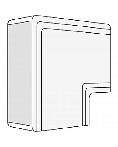 Угол плоский 100x80 NPAN DKC 01749 в Тюмени Аксессуары для кабель-канала Pintop.ru