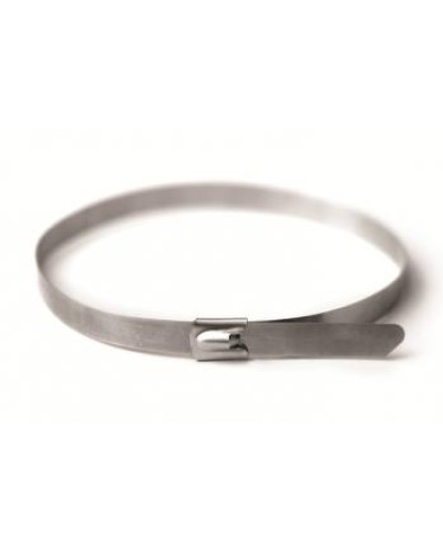 Хомут из нержавеющей стали AISI 304 4,6х400 DKC 27408 в Тюмени Стяжки-хомуты Pintop.ru