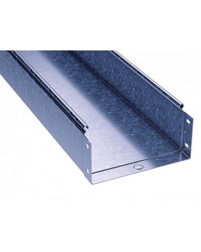 Лоток неперф. 300x100 металл. L3000 толщ.1,0 мм DKC (3510410) в Тюмени Кабельные лотки Pintop.ru