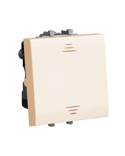 Выключатель Ванильная дымка, Avanti, 16A, 2 мод. DKC 4405102 в Тюмени Аксессуары для стоек и шкафов Pintop.ru