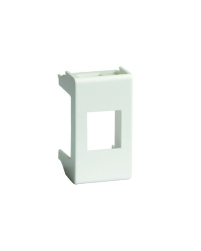 Адаптер для keystone, VIVA, 1 мод, цвет серый DKC 45107 в Тюмени Аксессуары для стоек и шкафов Pintop.ru