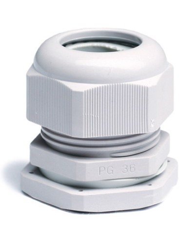 Зажим кабельный с контргайкой, IP68, PG11, д.5 - 10 мм DKC 52700 в Тюмени Клеммные колодки Pintop.ru