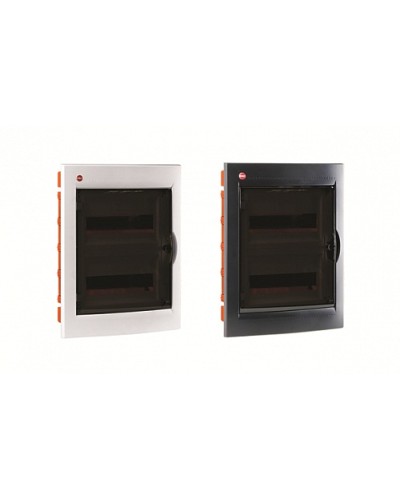 Щиток встраиваемый 24 мод.,IP 41 , черный DKC 82524 в Тюмени Аксессуары для стоек и шкафов Pintop.ru