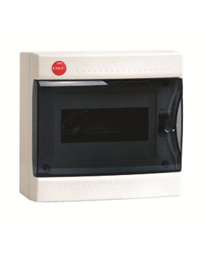 Щиток настенный с усиленным клеммным блоком, 8 модулей, IP41, цвет белый DKC 84708 в Тюмени Боксы для автоматов Pintop.ru