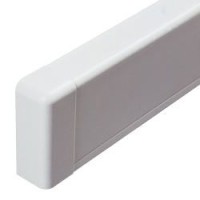 Заглушка для плинтусного короба 100х40 мм белый DKC AIR10045