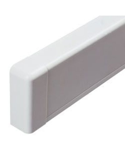 Заглушка для плинтусного короба 100х40 мм белый DKC AIR10045 в Тюмени Аксессуары для стоек и шкафов Pintop.ru