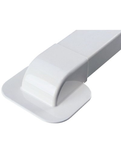 Ввод в стену под углом 90 град. для короба 120х60 мм DKC AIR12068 в Тюмени Аксессуары для стоек и шкафов Pintop.ru