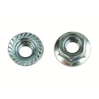 Гайка М10 с насечкой горячеоцинкованная DKC / ДКС (CM101000HDZ)