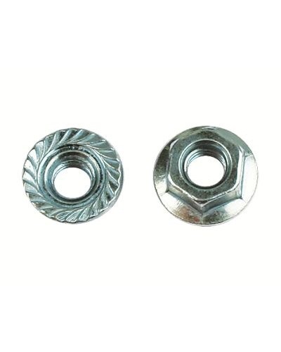 Гайка М12 с насечкой, горячеоцинкованная DKC / ДКС (CM101200HDZ) в Тюмени Аксессуары для лотков Pintop.ru