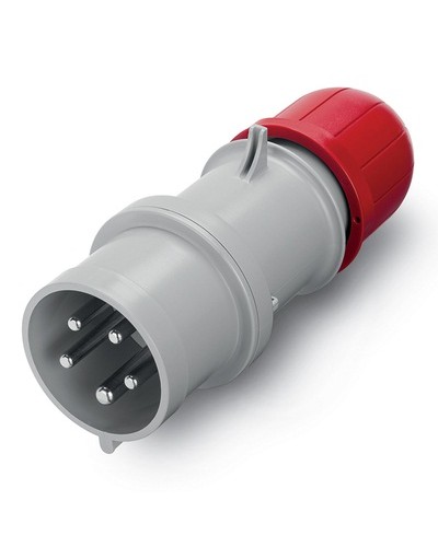 Вилка кабельная IP44 32A 3P+E+N 400V DKC DIS2133237 в Тюмени Аксессуары для стоек и шкафов Pintop.ru