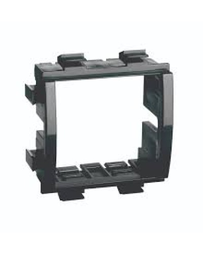 Каркас под 2 модуля Brava, чёрный DKC (F0000MB) в Тюмени Блоки розеток Pintop.ru