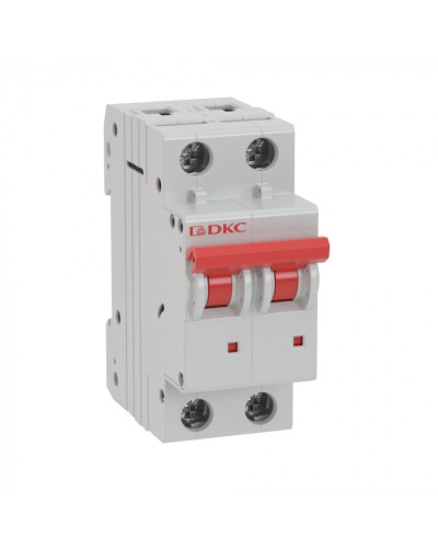 Выключатель автоматический модульный YON MD63 2P 10А C 6kA DKC (MD63-2C10-6) в Тюмени Электротехническое оборудование Pintop.ru
