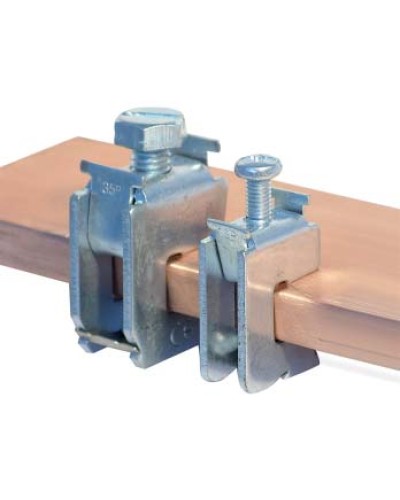 Шинная клемма для кабеля, сечение шины 10 мм, кабель 1,5-16 мм DKC R5BC1016 в Тюмени Крепежные изделия Pintop.ru