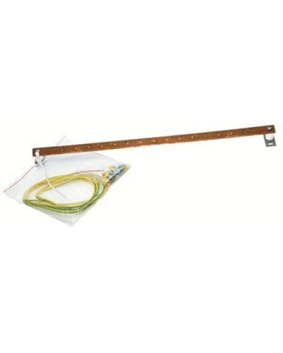 Шина медная заземленная DKC R5SGB19 в Тюмени Аксессуары для стоек и шкафов Pintop.ru