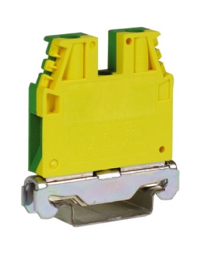 TEC.6/O, зажим для заземления желт.зелен 6 кв.мм DKC (ZTO120) в Тюмени Держатели, клипсы, скобы Pintop.ru