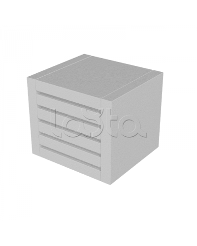 Вентиляционный блок TEHSTRONG VB 100x100x75 (EI 180) EKF (vb10075) в Тюмени Аксессуары для лотков Pintop.ru