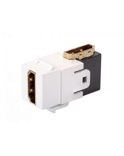 Модуль HDMI keystone 90 градусов, белый Eurolan (16B-HD-04WT) в Тюмени Модули Keystone Pintop.ru