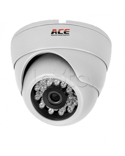 Камера видеонаблюдения купольная EverFocus ACE-IAB20 в Тюмени Аналоговые камеры Pintop.ru
