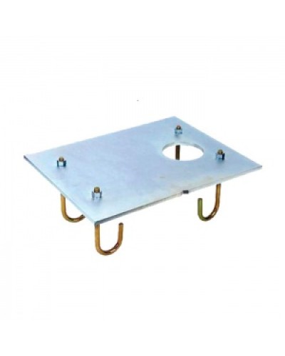 Пластина монтажная с анкерами для шлагбаумов 617 серии Faac 490095 в Тюмени Запчасти для шлагбаумов и автоматики Pintop.ru