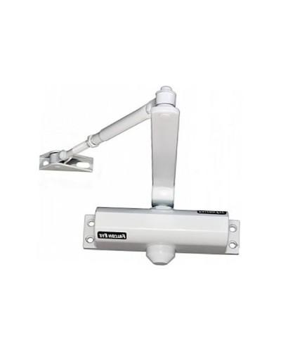 Доводчик дверной Falcon Eye FE-B2W (белый) в Тюмени Доводчики Pintop.ru